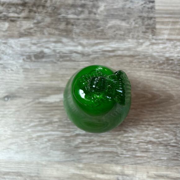 Glass Fruit & Veggie Sculpture Set — Apple Pear Carrot Orange Eggplant Decor - Picture 7 of 16